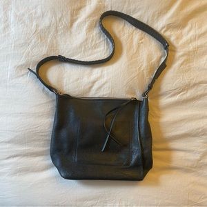 Allsaints leather crossbody bag